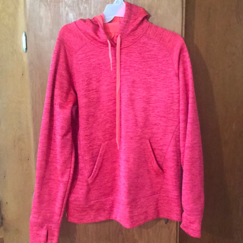 Pink hoodie
